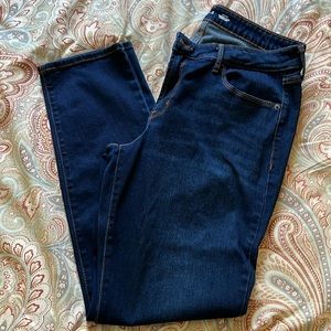 Old Navy mid-rise power slim straight jeans sz 14L